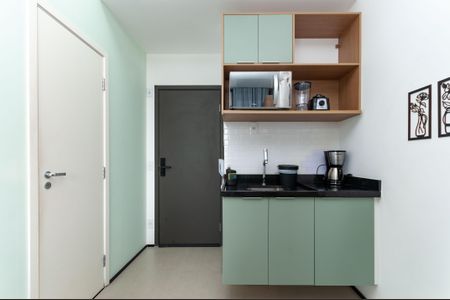 Studio à venda com 25m², 1 quarto e 1 vagaCozinha