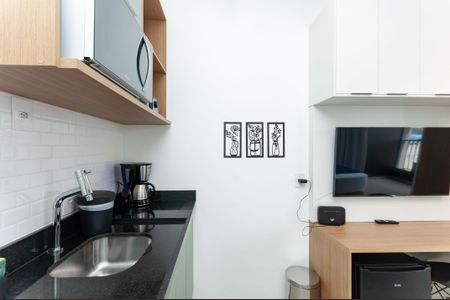 Studio à venda com 25m², 1 quarto e 1 vagaCozinha