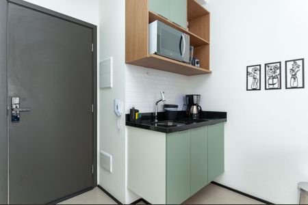 Studio à venda com 25m², 1 quarto e 1 vagaCozinha