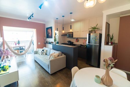 Sala de apartamento à venda com 2 quartos, 65m² em Vila Santa Catarina, São Paulo