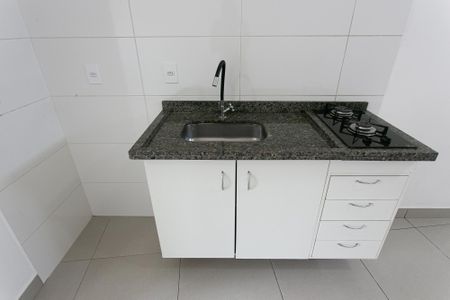 Cozinha de kitnet/studio para alugar com 1 quarto, 24m² em Penha de França, São Paulo