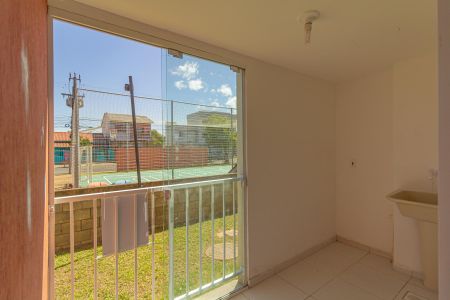 Varanda da Sala de apartamento à venda com 2 quartos, 49m² em Fátima, Canoas