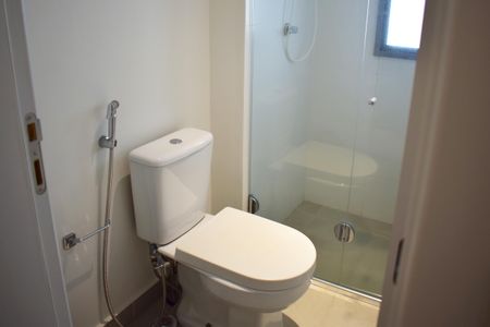 Banheiro de apartamento para alugar com 1 quarto, 53m² em Alto da Boa Vista, Ribeirão Preto
