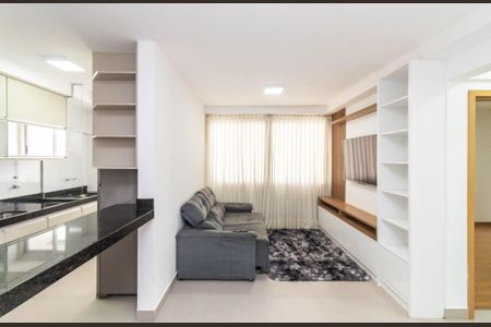 Sala de apartamento para alugar com 2 quartos, 61m² em Silveira, Belo Horizonte
