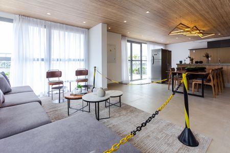 Studio para alugar com 33m², 1 quarto e sem vaga Studio para alugar com 33m², 1 quarto e sem vagaÁrea comum - Salão de festas