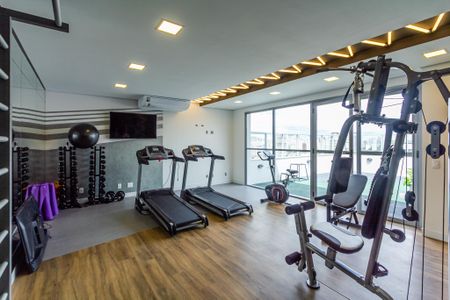 Studio para alugar com 33m², 1 quarto e sem vaga Studio para alugar com 33m², 1 quarto e sem vagaÁrea comum - Academia