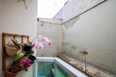 Varanda do quarto 1 de apartamento à venda com 2 quartos, 68m² em Campestre, Santo André