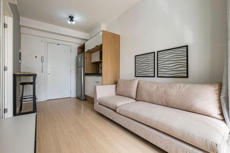 Sala/Cozinha de apartamento para alugar com 1 quarto, 29m² em Sumaré, São Paulo