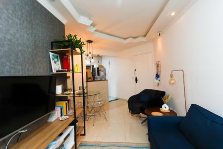 Sala  de apartamento para alugar com 2 quartos, 57m² em Parque Taboão, Taboão da Serra