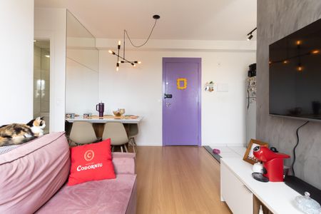 Sala de apartamento para alugar com 2 quartos, 41m² em Jardim Santa Emilia, São Paulo