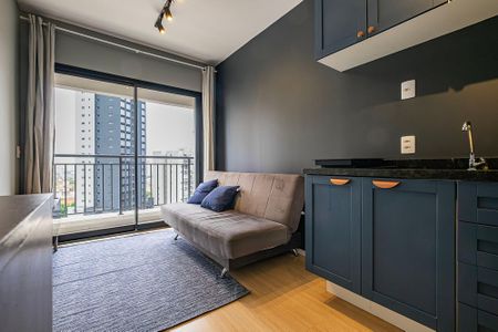 Sala/Cozinha de apartamento para alugar com 1 quarto, 30m² em Sumaré, São Paulo