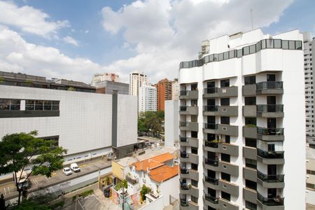 Vista da Varanda de apartamento para alugar com 1 quarto, 50m² em Jardim Paulista, São Paulo