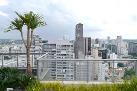 Studio à venda com 30m², 1 quarto e 1 vagaVista da Piscina