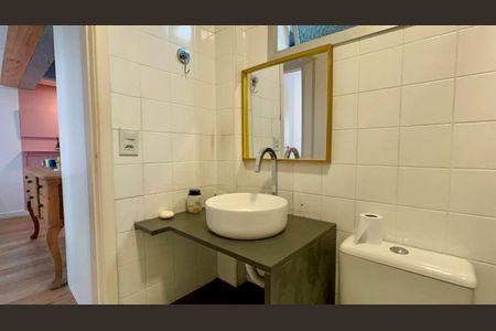 Apartamento para alugar com 40m², 1 quarto e 1 vaga Apartamento para alugar com 40m², 1 quarto e 1 vagaBanheiro