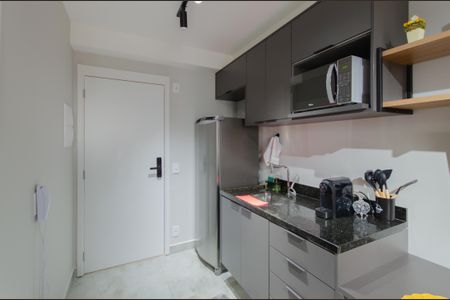 Studio à venda com 26m², 1 quarto e sem vagaCozinha