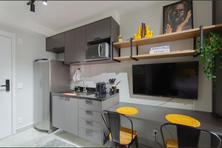 Studio à venda com 26m², 1 quarto e sem vagaCozinha