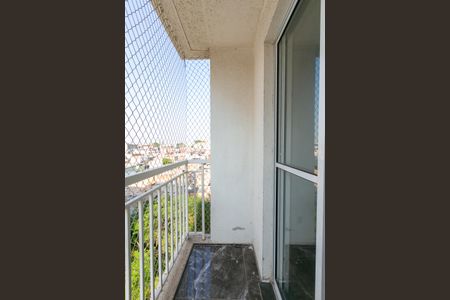 Varanda da Sala de apartamento para alugar com 2 quartos, 54m² em Vila Nova Curuca, São Paulo