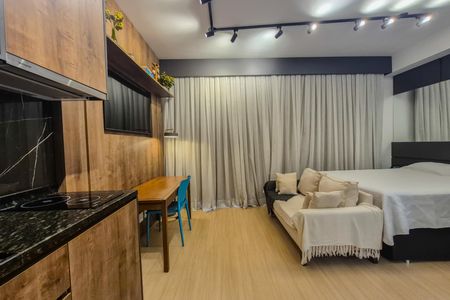 Apartamento para alugar com 32m², 1 quarto e 1 vaga Apartamento para alugar com 32m², 1 quarto e 1 vagaStudio