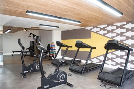 Studio à venda com 24m², 1 quarto e sem vaga Studio à venda com 24m², 1 quarto e sem vagaÁrea comum - Academia