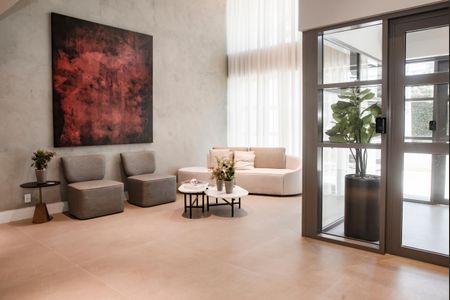 Studio à venda com 24m², 1 quarto e sem vaga Studio à venda com 24m², 1 quarto e sem vagaHall social