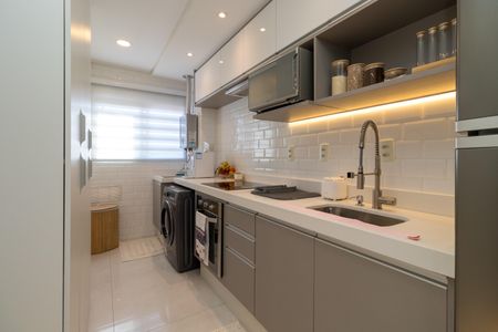 Apartamento à venda com 53m², 2 quartos e 1 vaga Apartamento à venda com 53m², 2 quartos e 1 vagaCozinha e Área de Serviço
