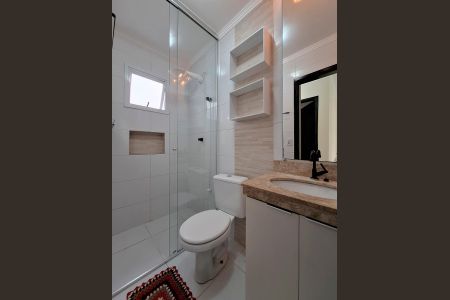 Banheiro de apartamento para alugar com 1 quarto, 38m² em Parada Inglesa, São Paulo