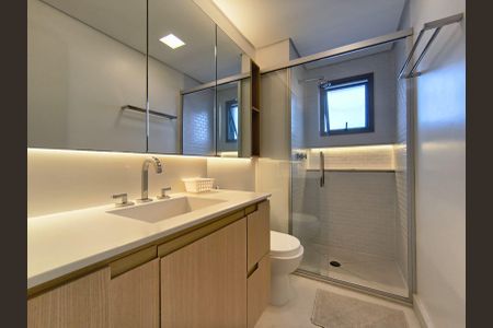 Apartamento à venda com 85m², 2 quartos e 2 vagas Apartamento à venda com 85m², 2 quartos e 2 vagasBanheiro da Suíte 1