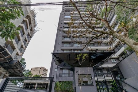 Studio à venda com 26m², 1 quarto e 1 vagaFachada 