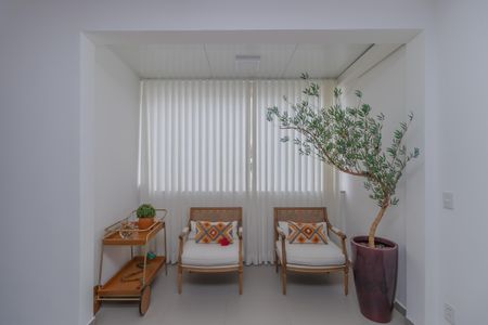 Sala de apartamento à venda com 2 quartos, 130m² em Cidade Nova, Belo Horizonte