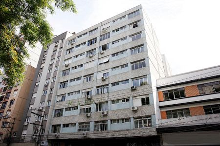 Fachada de apartamento à venda com 1 quarto, 35m² em Farroupilha, Porto Alegre