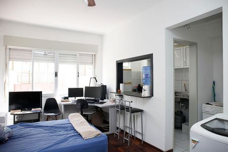 Studio - Sala / Quarto de apartamento à venda com 1 quarto, 35m² em Farroupilha, Porto Alegre
