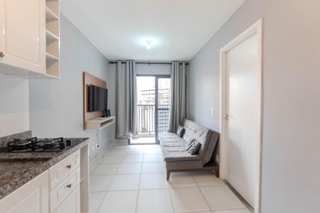 Sala de apartamento para alugar com 1 quarto, 29m² em Bela Vista, São Paulo