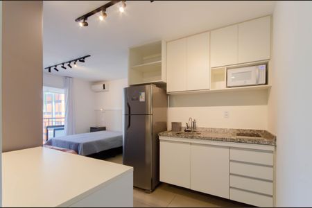 Cozinha de kitnet/studio para alugar com 1 quarto, 32m² em Vila Mariana, São Paulo