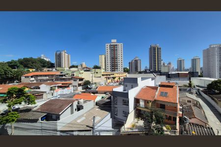 Vista da Sala de apartamento à venda com 2 quartos, 72m² em Vila Valparaíso, Santo André