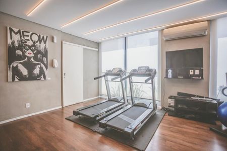 Apartamento à venda com 39m², 1 quarto e 1 vaga Apartamento à venda com 39m², 1 quarto e 1 vagaÁrea comum - Academia