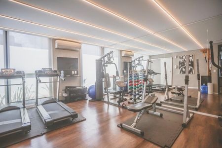 Apartamento à venda com 39m², 1 quarto e 1 vaga Apartamento à venda com 39m², 1 quarto e 1 vagaÁrea comum - Academia