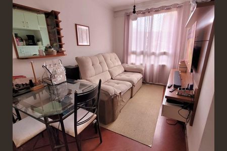 Sala de apartamento à venda com 2 quartos, 50m² em Fazenda Morumbi, São Paulo