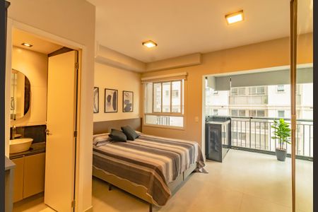 Studio de kitnet/studio para alugar com 1 quarto, 27m² em Vila Clementino, São Paulo