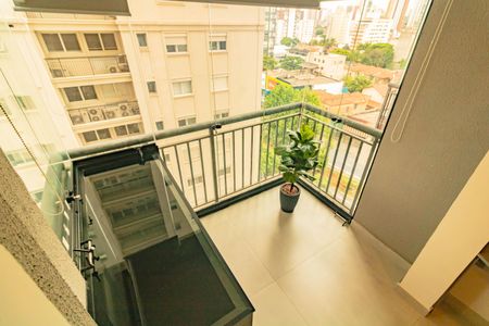 Varanda do Studio de kitnet/studio para alugar com 1 quarto, 27m² em Vila Clementino, São Paulo