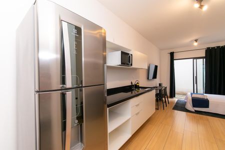 Studio para alugar com 30m², 1 quarto e sem vagaCozinha