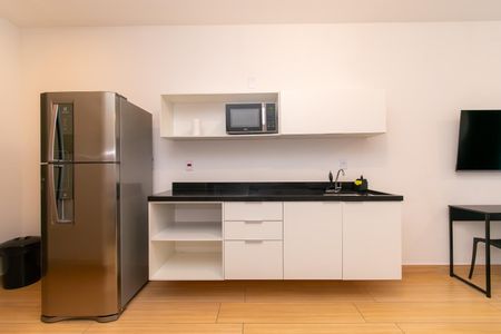 Studio para alugar com 30m², 1 quarto e sem vagaCozinha