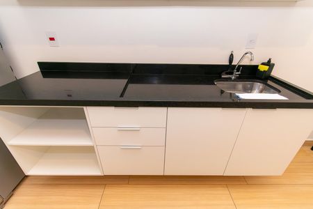 Studio para alugar com 30m², 1 quarto e sem vagaCozinha