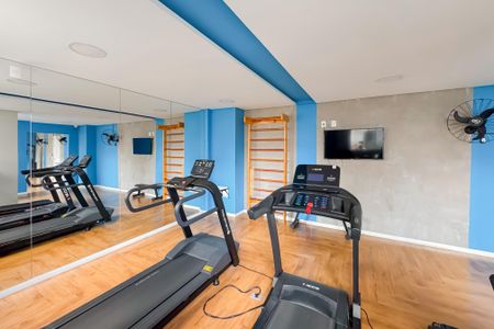 Apartamento à venda com 34m², 2 quartos e sem vaga Apartamento à venda com 34m², 2 quartos e sem vagaAcademia