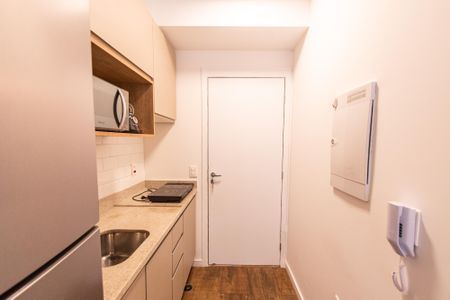 Studio à venda com 34m², 1 quarto e sem vaga Studio à venda com 34m², 1 quarto e sem vagaCozinha