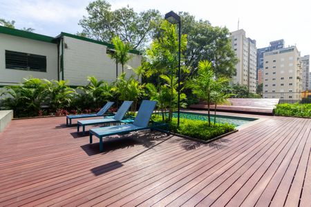 Apartamento para alugar com 25m², 1 quarto e sem vaga Apartamento para alugar com 25m², 1 quarto e sem vagaÁrea comum - Piscina