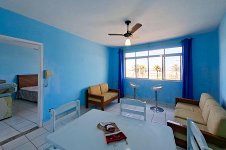 Sala de apartamento para alugar com 1 quarto, 55m² em Vila Caiçara, Praia Grande