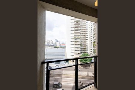 Varanda de kitnet/studio para alugar com 1 quarto, 40m² em Campos Elíseos, São Paulo