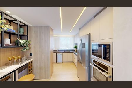 Apartamento à venda com 3 quartos, 101m² em Sion, Belo Horizonte