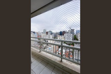 Varanda de apartamento à venda com 2 quartos, 50m² em Consolação, São Paulo