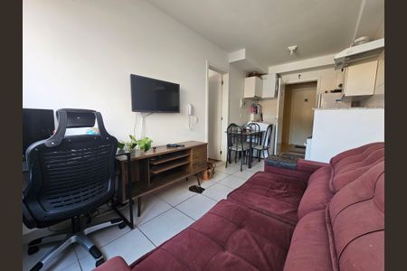 Sala de apartamento para alugar com 1 quarto, 28m² em Vila das Belezas, São Paulo